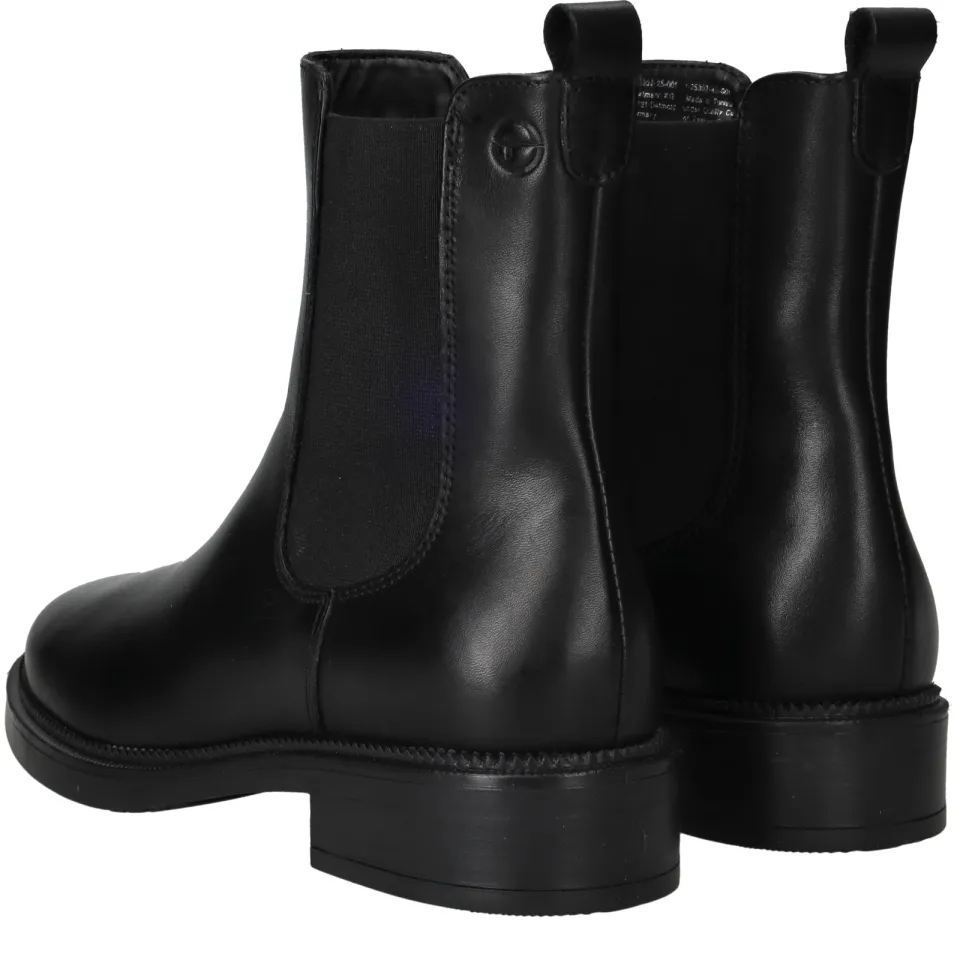 Tamaris Chelseaboots Dames Zwart, foto 4
