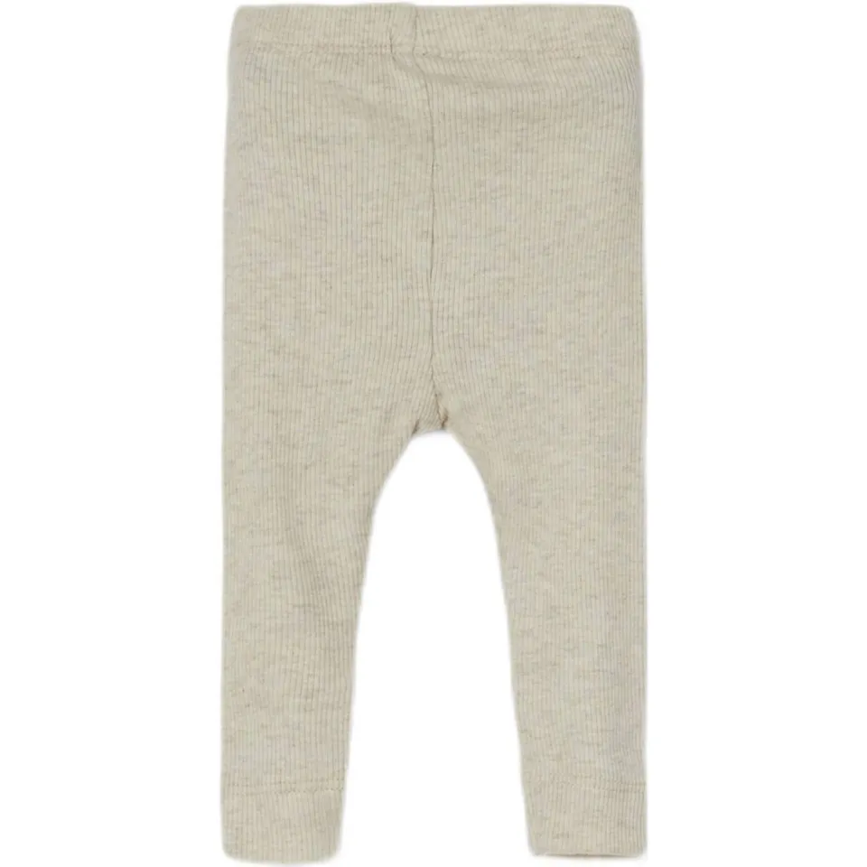 NAME IT BABY gemêleerde skinny broek NBNKAB ecru melange, foto 3
