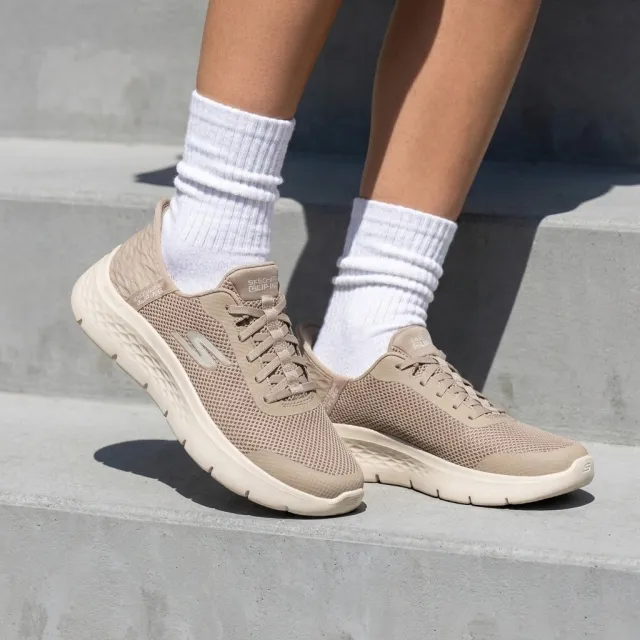 Skechers Go Walk Flex Grand Entry sneakers taupe, foto 6