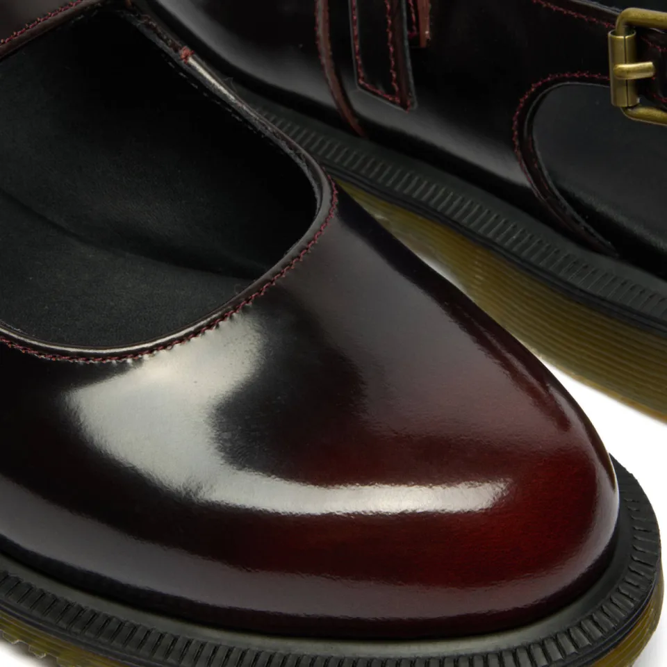 Dr. Martens Madaline slingback loafers cherry red arcadia, foto 7