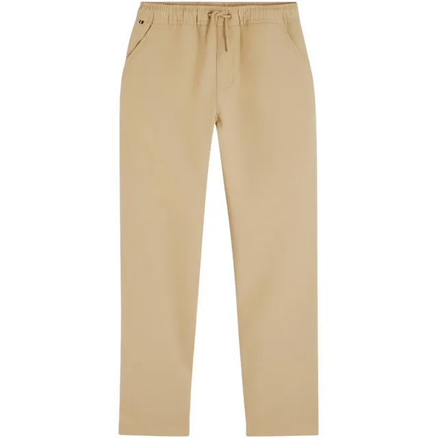 Tommy Hilfiger straight leg chino - zand