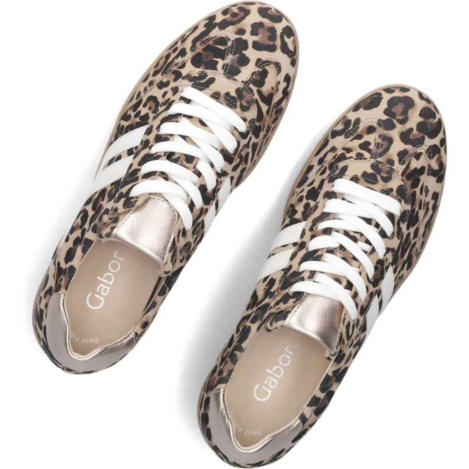 Gabor Sneakers 300 Bruin, foto 6