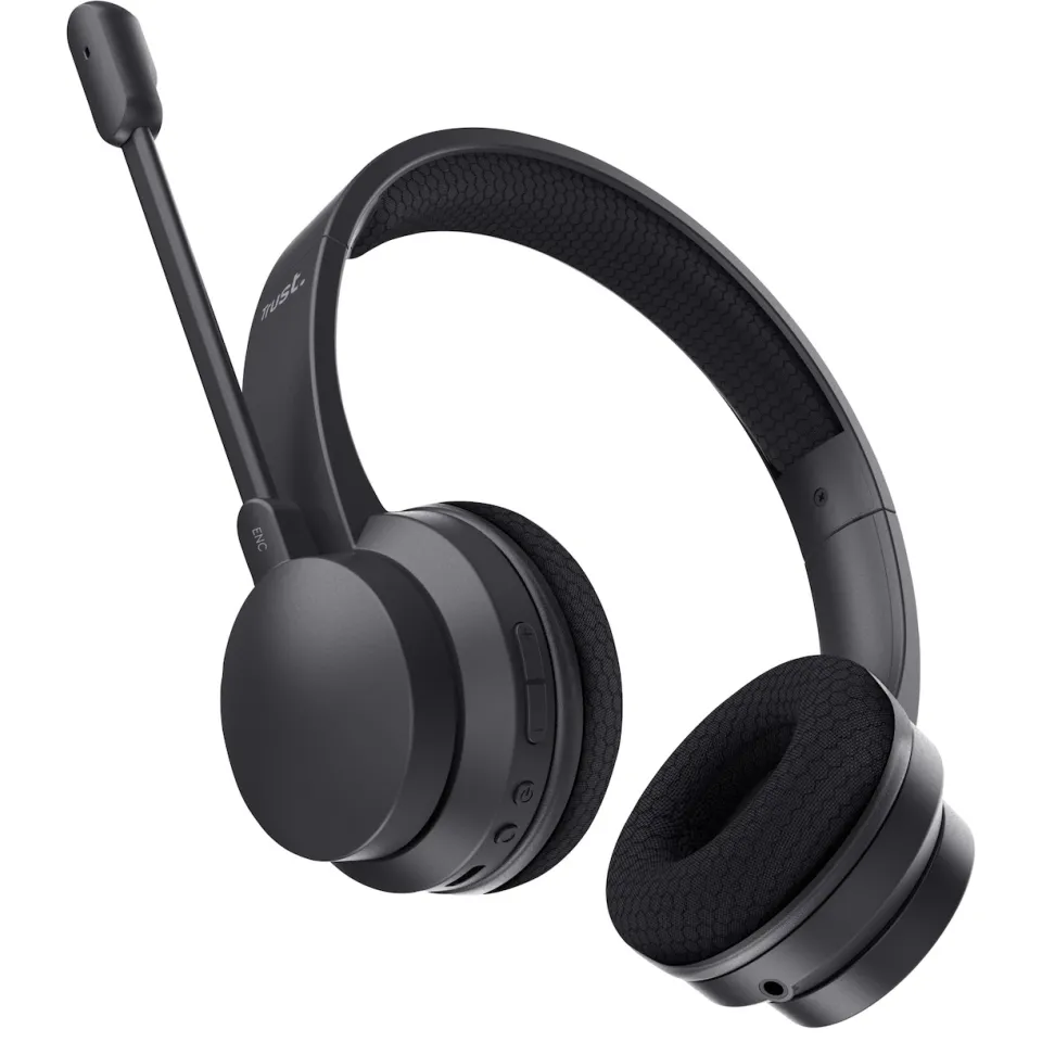 Trust Ayda Wireless ENC headset zwart, foto 3