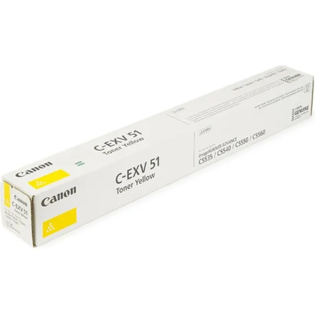Canon C-EXV 51 Y Toner Geel