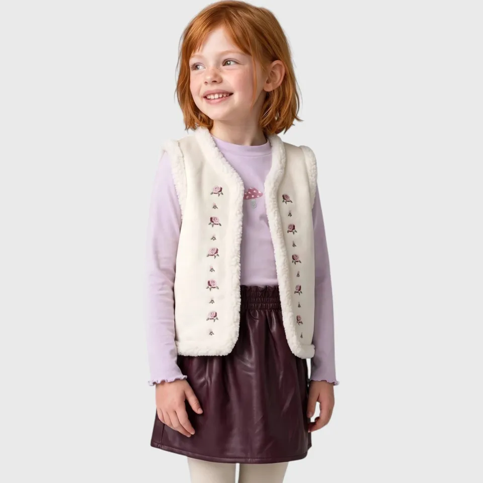 S.Oliver gebloemd gilet - beige, foto 5