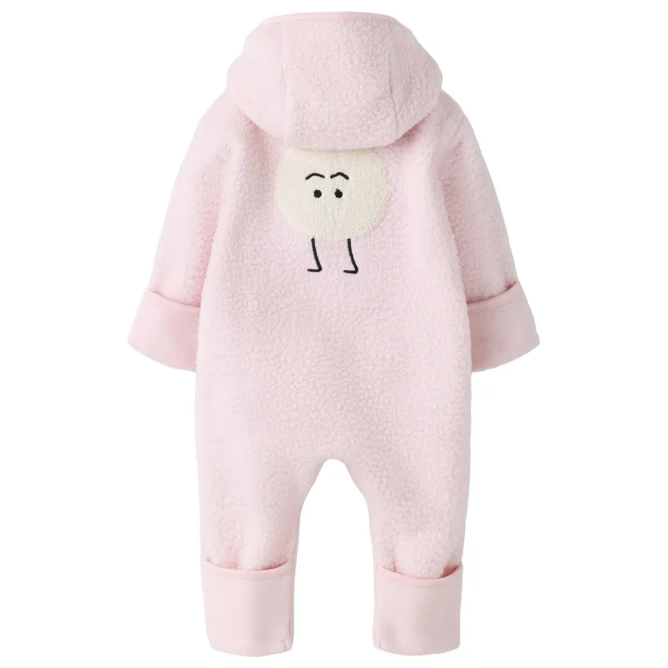 NAME IT BABY teddy jumpsuit roze, foto 2