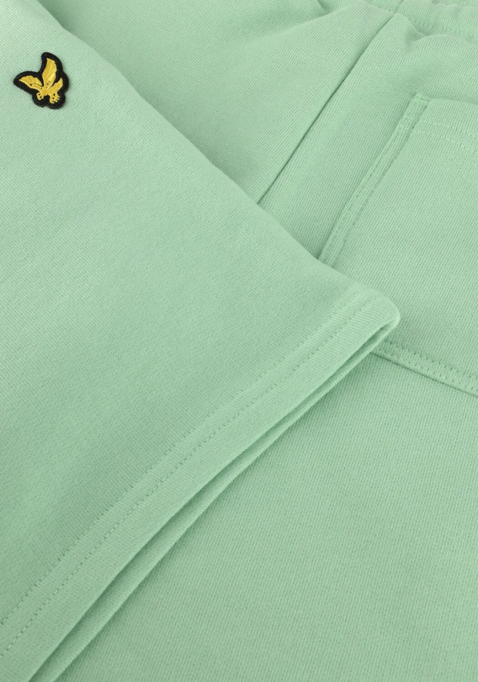 Lyle & Scott sweatshort mintgroen, foto 4