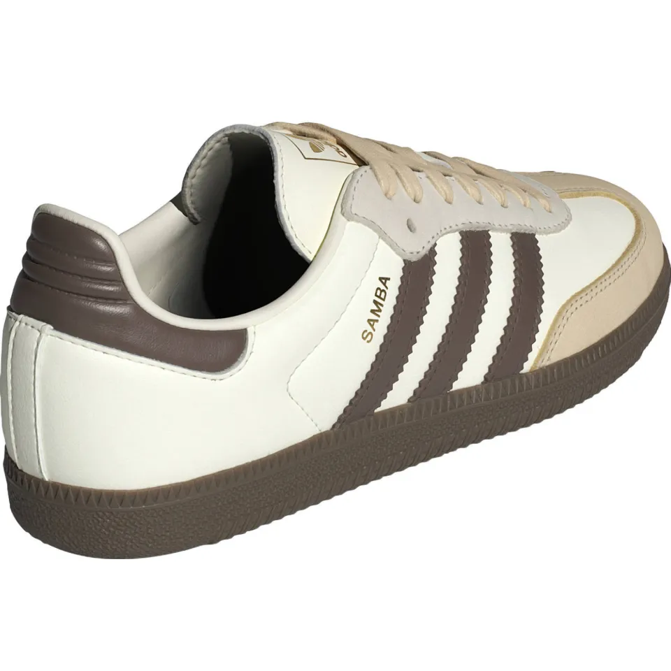 Adidas Originals Samba leren sneakers - zand/bruin, foto 4