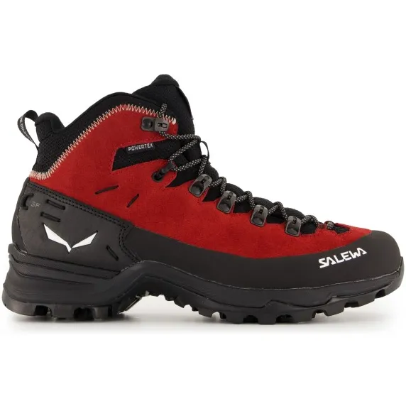 Salewa Women's Alp Mate Winter Mid Waterproof - Winterschoenen, zwart/rood