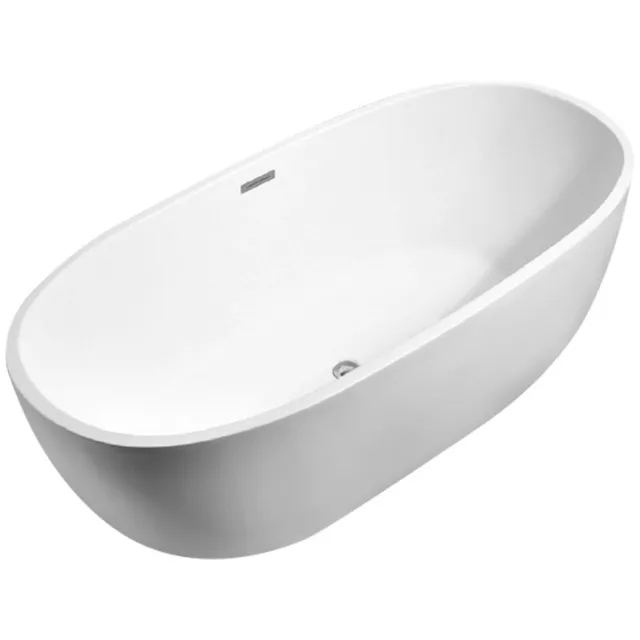 Best Design Moderna vrijstaand bad mat wit