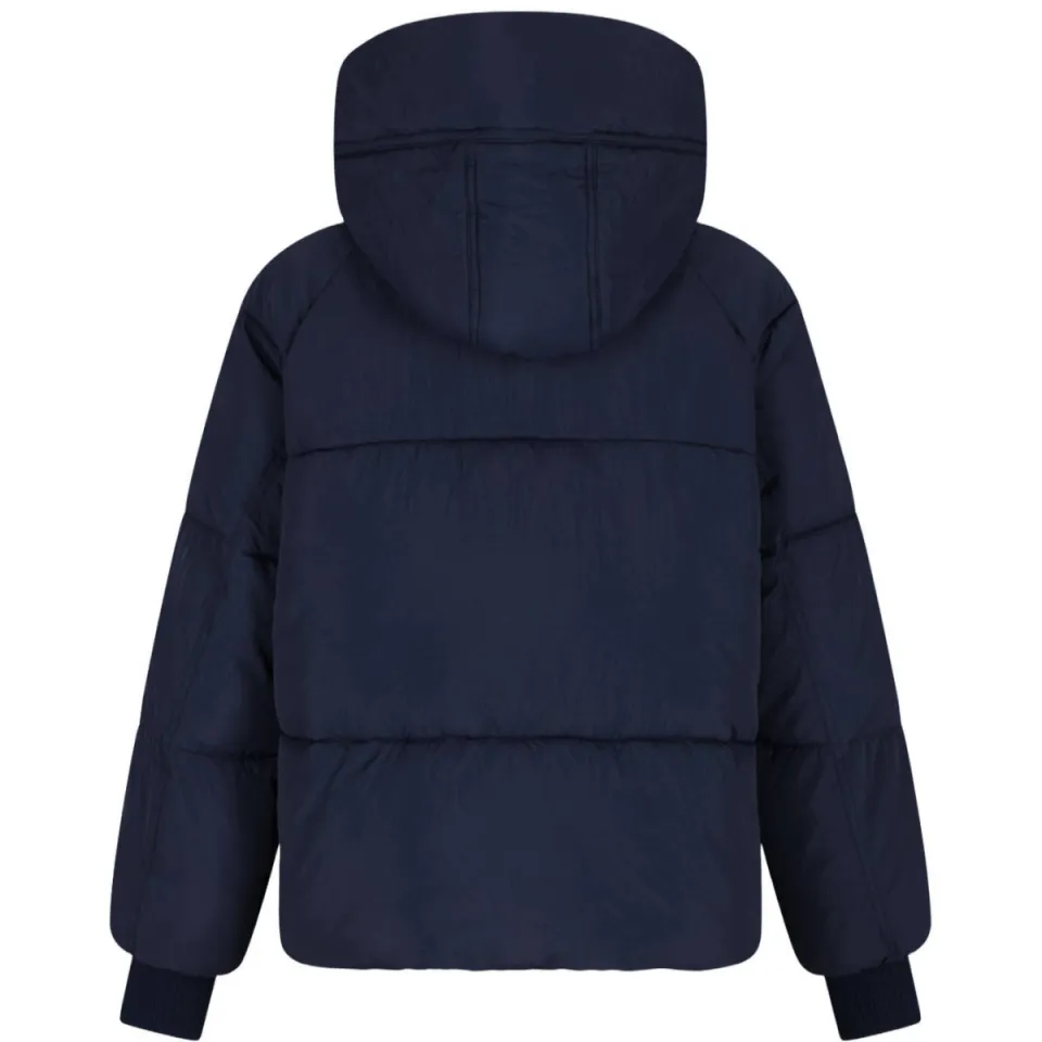 NoBell’ gewatteerde winterjas donkerblauw, foto 3