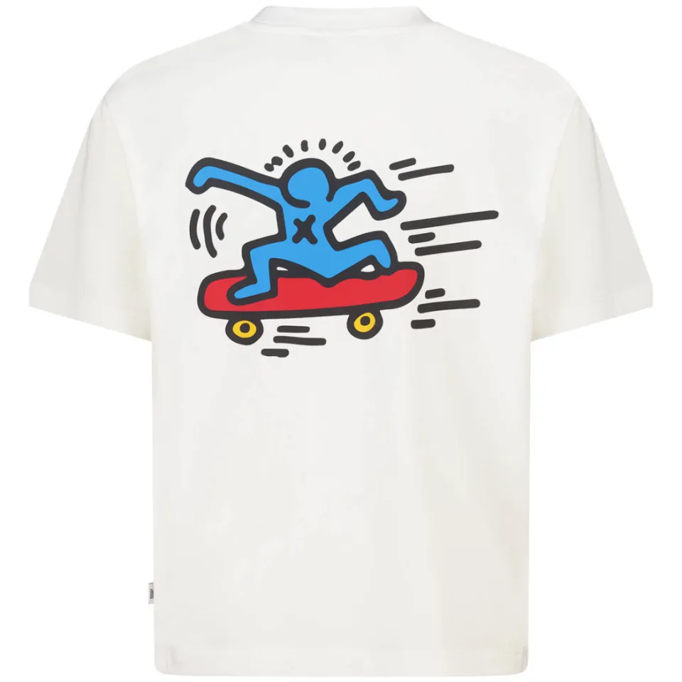 America Today rechtvallend T-shirt wit, foto 5