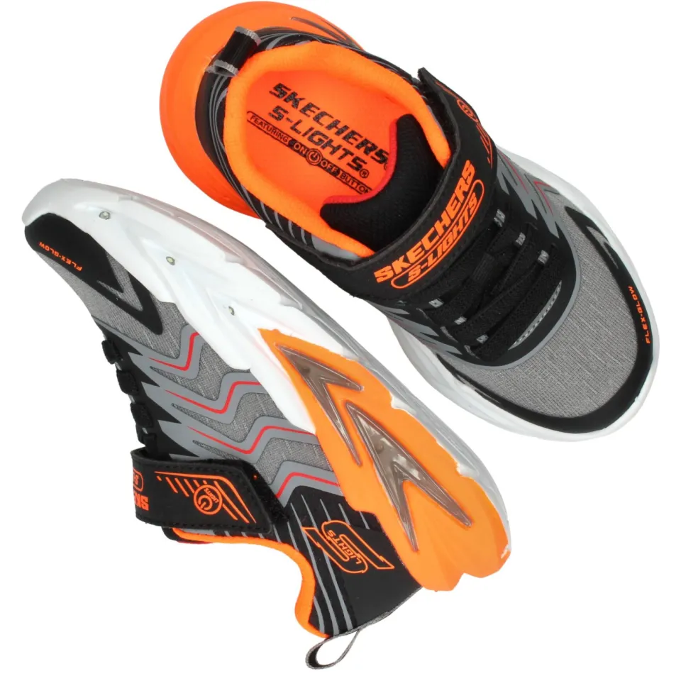 Skechers Flex-glow Ultra lage sneakers grijs, foto 6