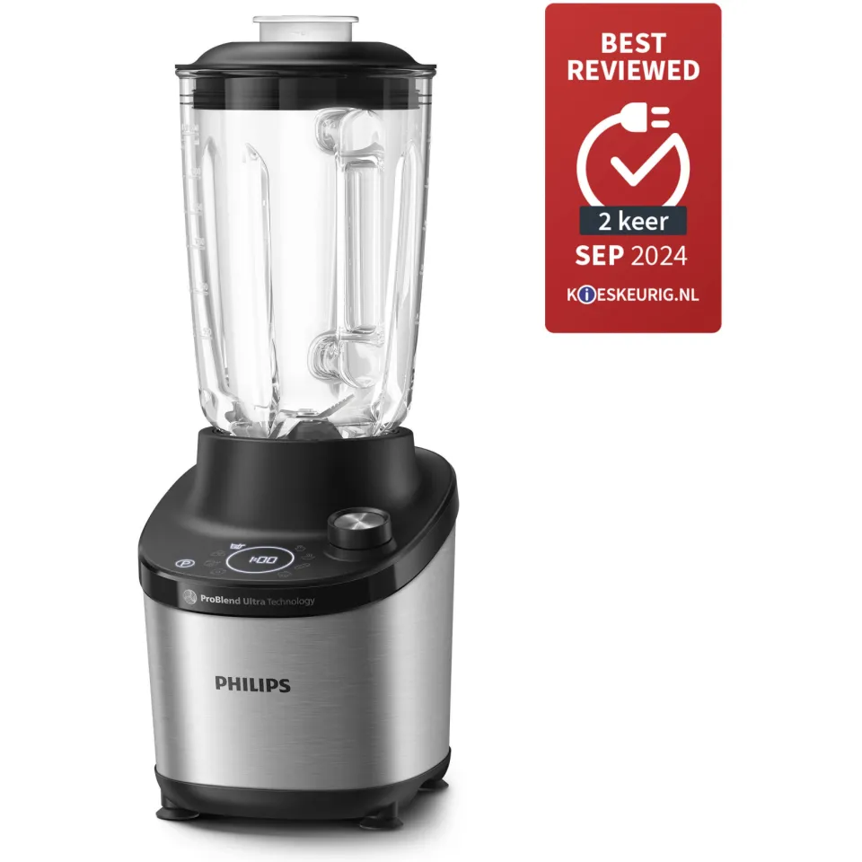 Philips 7000 Series HR3760/00 blender RVS-zwart, foto 4