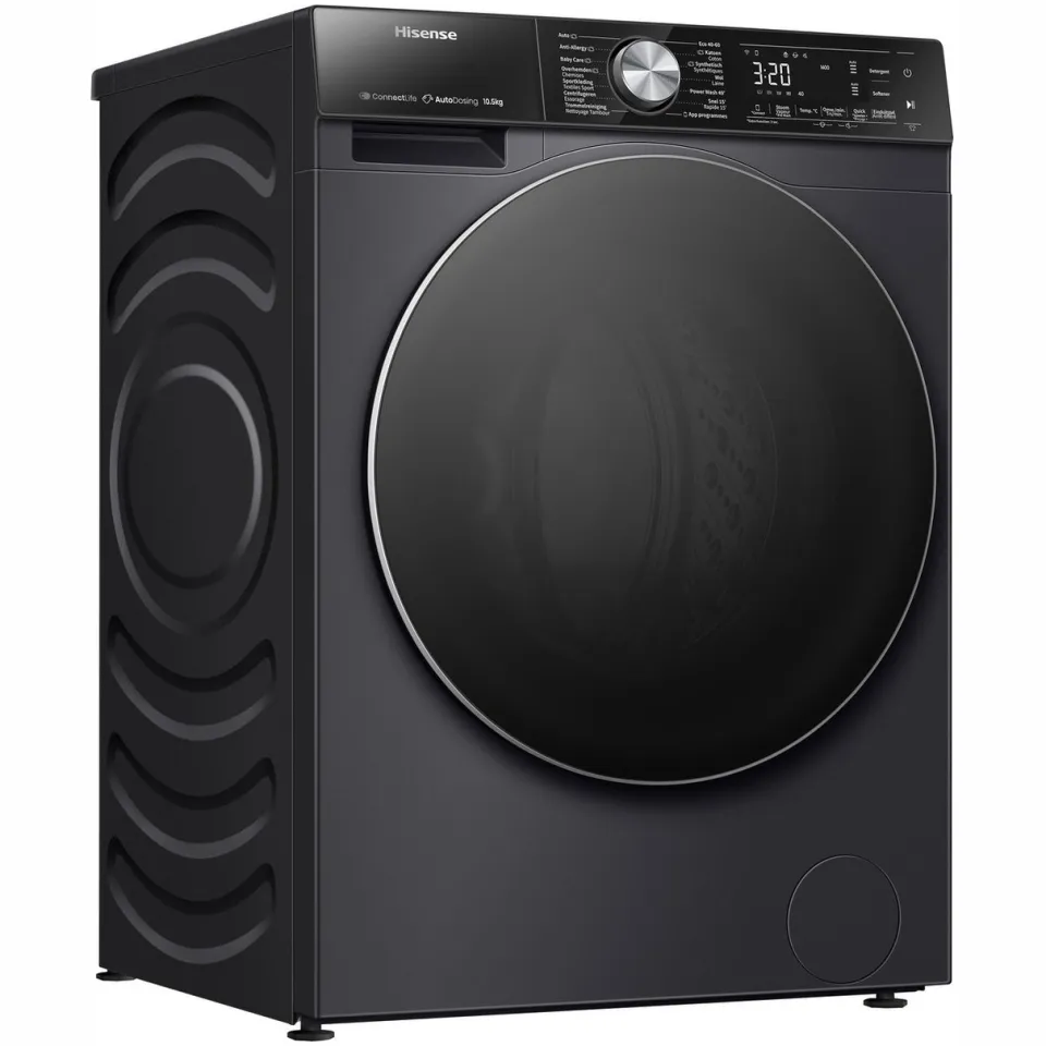 Hisense WF5S1045BB wasdroger zwart, foto 4