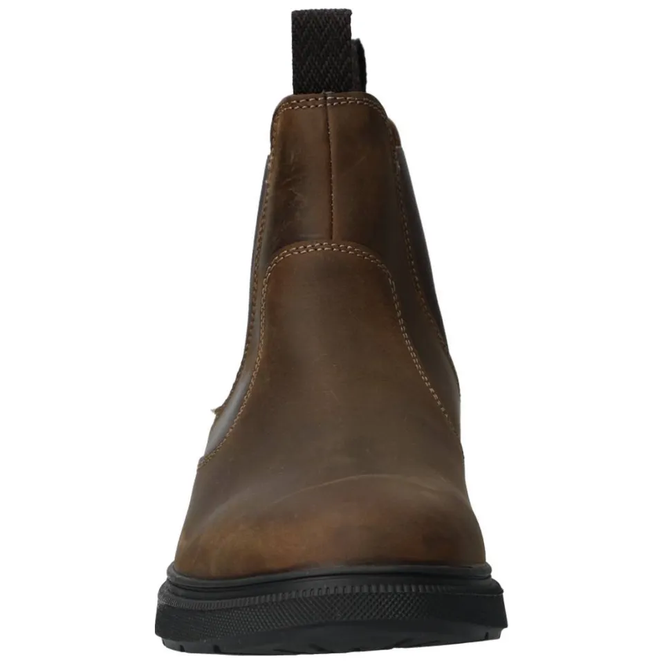 Boss Orange leren chelsea boots - bruin, foto 8