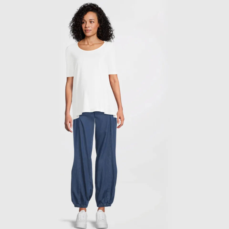 LOVE2WAIT high waist zwangerschapsbroek lichtblauw Light blue denim
