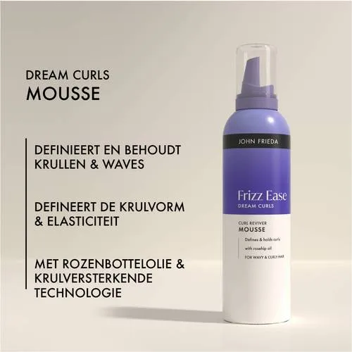 John Frieda Frizz Ease Dream Curls Curl Reviver haarmousse, foto 2
