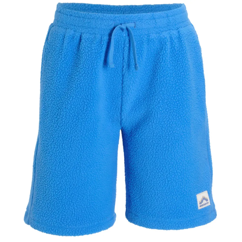 Anytime teddy fleece short blauw, foto 2