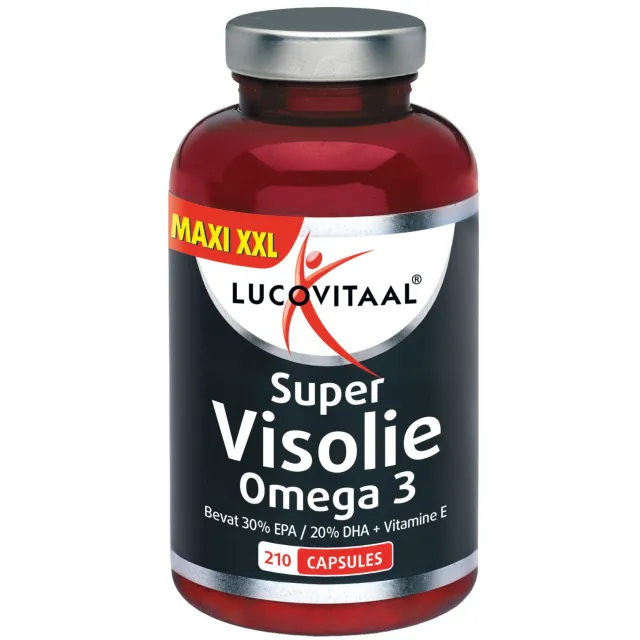 Lucovitaal Visolie Super Omega 3 - 210 capsules