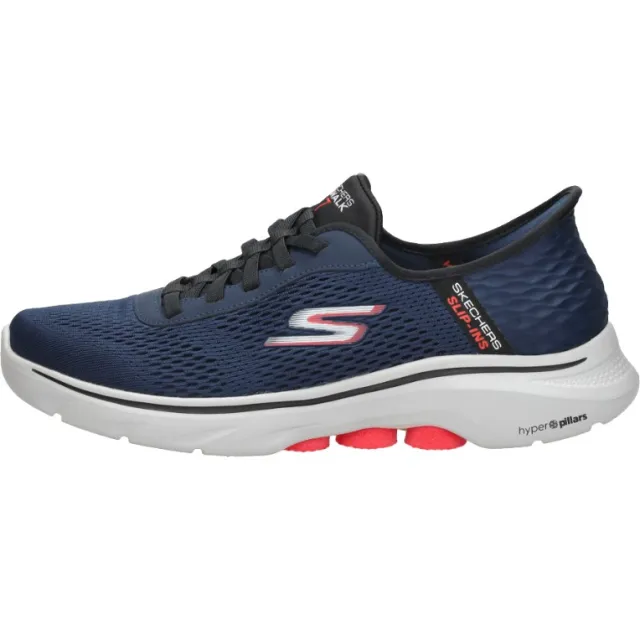 Skechers Go Walk 7 Free Hand 2 lage sneaker navy, foto 2