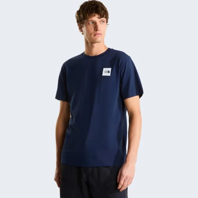 The North Face T-shirt donkerblauw
