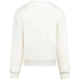 No Way Monday rechtvallende sweater met ruches - wit, foto 3