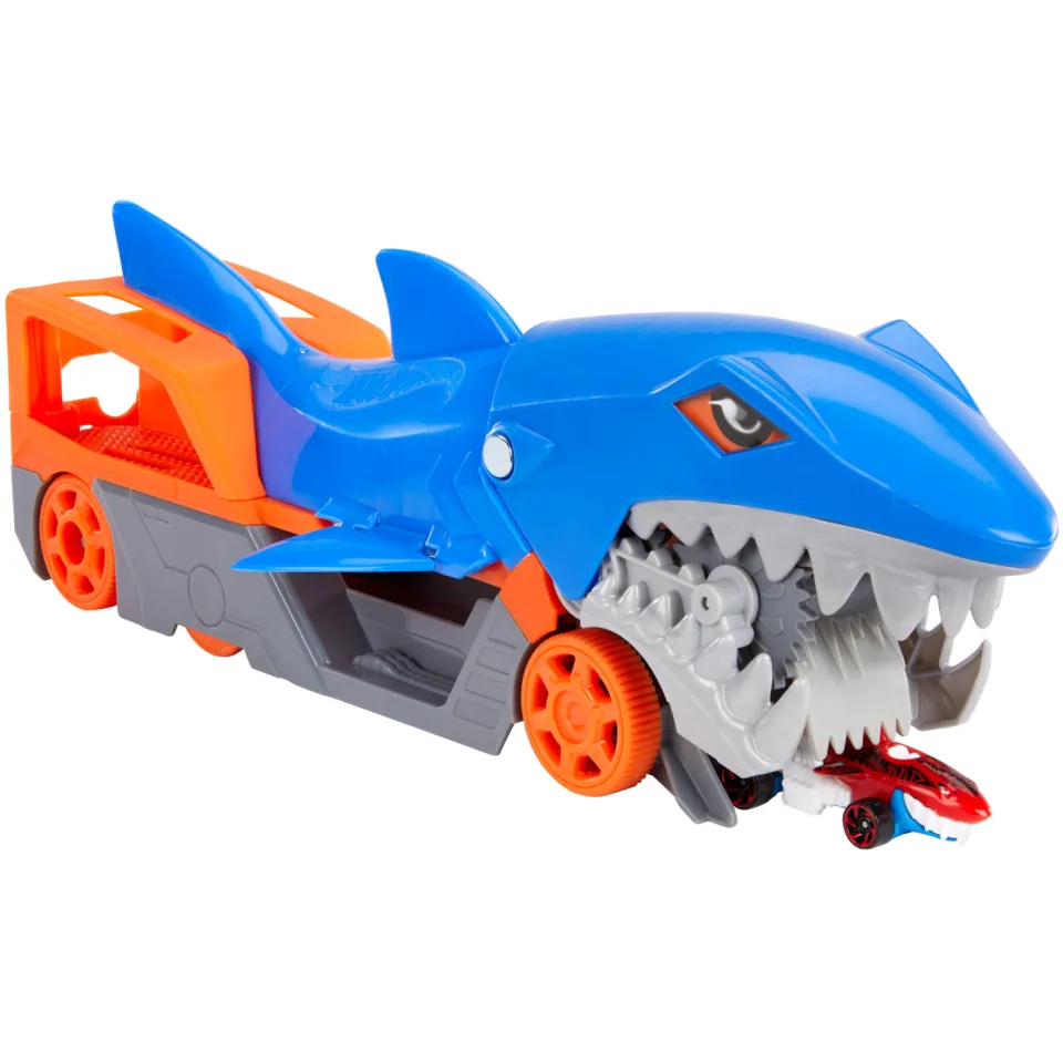 Hot Wheels Haaienoplegger speelset blauw, foto 6