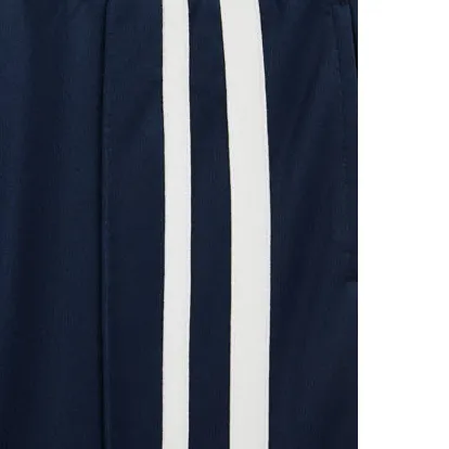 WE Fashion gestreepte loose fit joggingbroek donkerblauw, foto 5