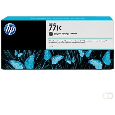 Hp 771C, Mat Zwart, 775ml