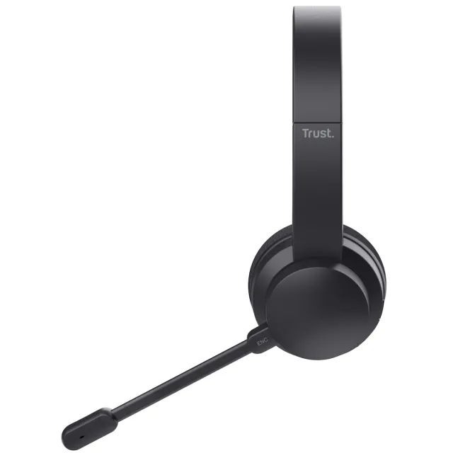 Trust Ayda Wireless ENC headset zwart