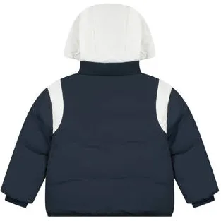 Stains&Stories winterjas donkerblauw donkerblauw/wit, foto 2