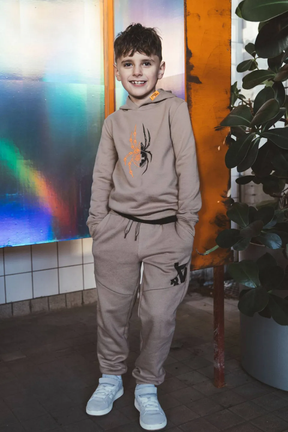 TYGO & vito hoodie - zand