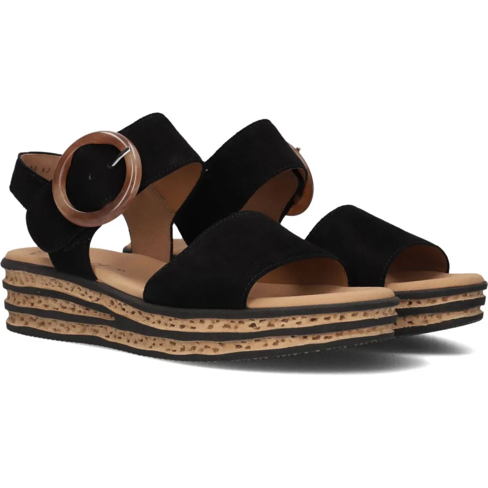 Gabor Sandalen 550.2 Zwart, foto 2