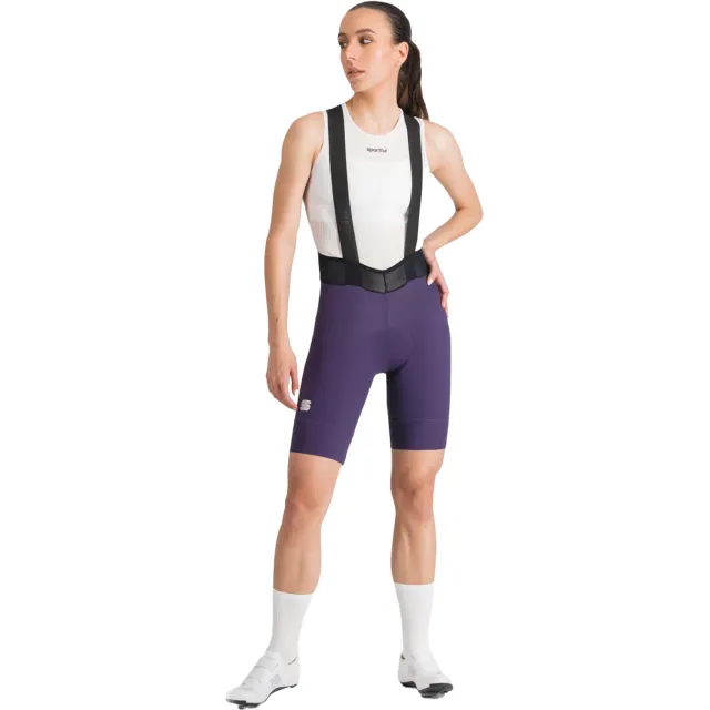 Sportful SRK korte fietsbroek met bretels meerkleurig