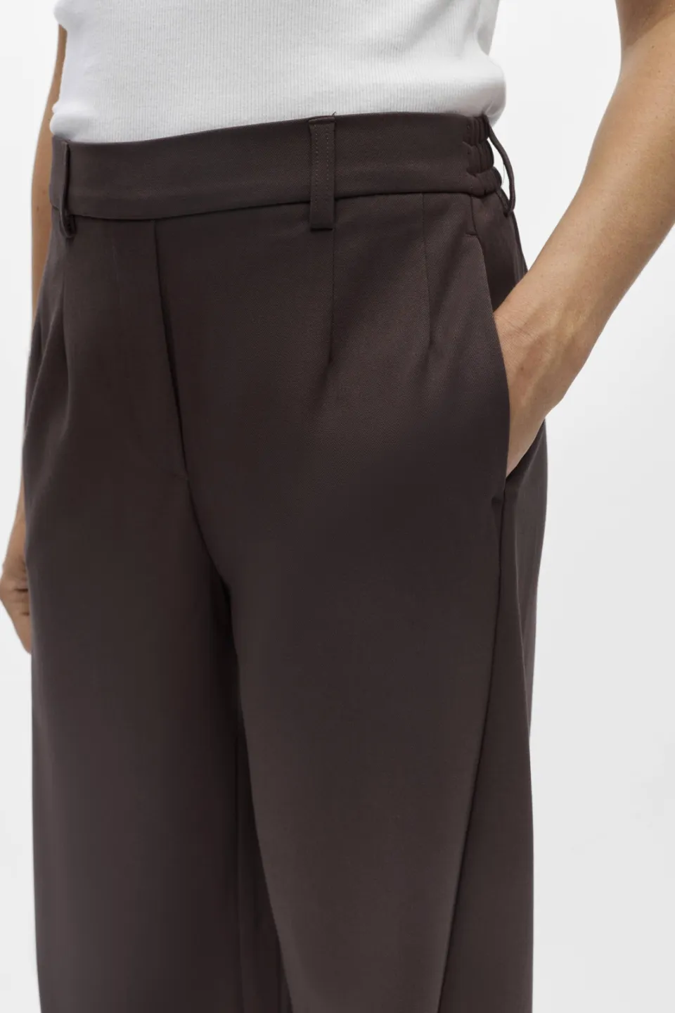 Object Objlisa barrel broek bruin, foto 4