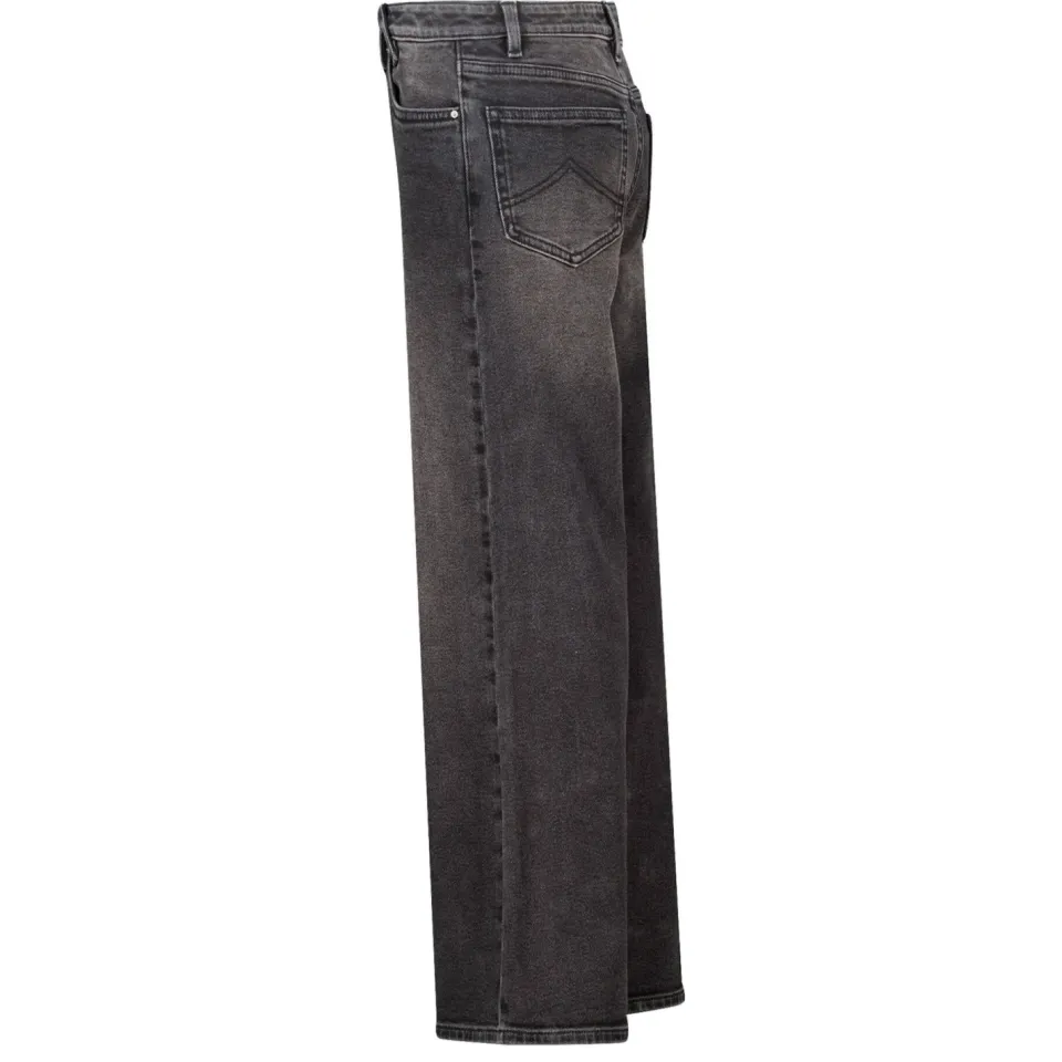 America Today Olivia wide leg jeans zwart, foto 3