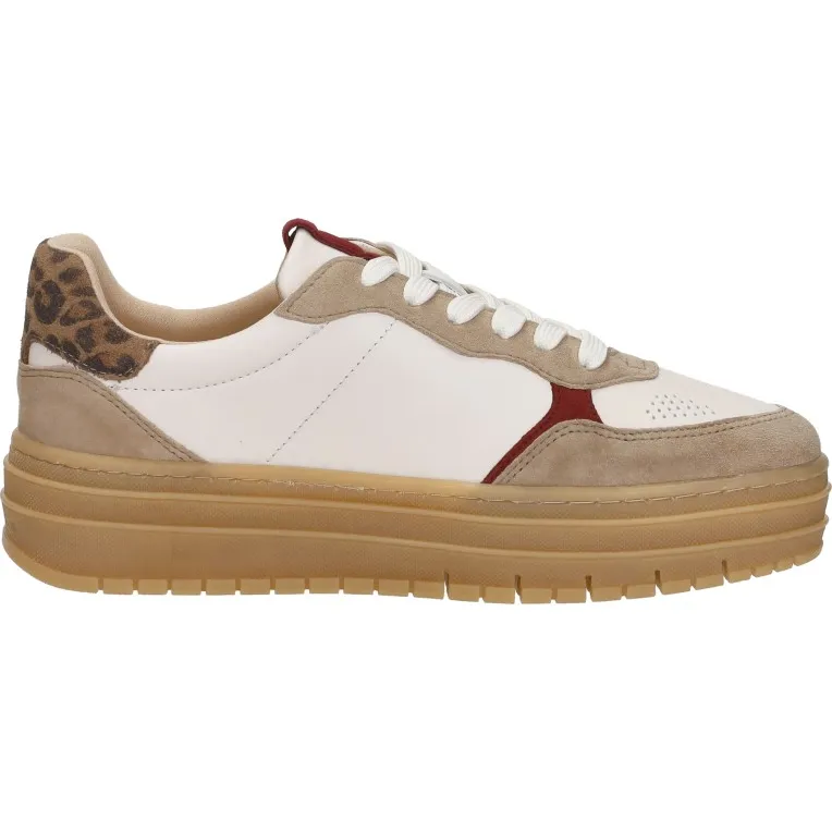 Tamaris Sneakers Laag lage sneakers wit Beige