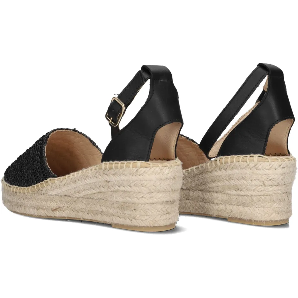 AYANA Espadrilles Yu644 Zwart, foto 5