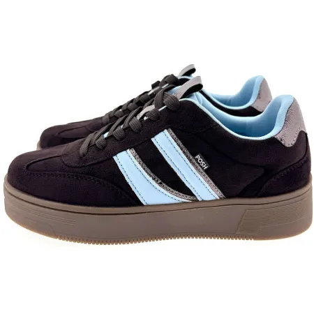 Posh by Poelman Sneakers lilly 33 / blauw Bruin