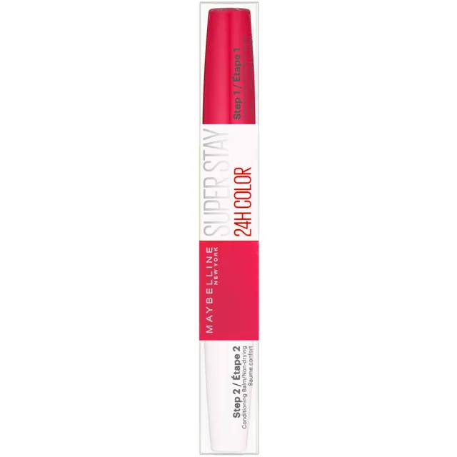 Maybelline New York SuperStay 24H Color lippenstift 195 Raspberry Roze
