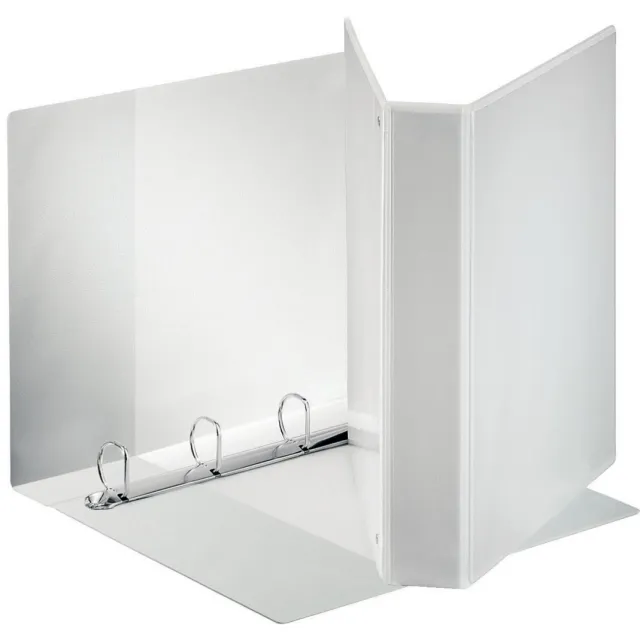 Esselte Presentatieringband esselte standaard panorama a4 4-rings maxi d-mechaniek 40mm wit