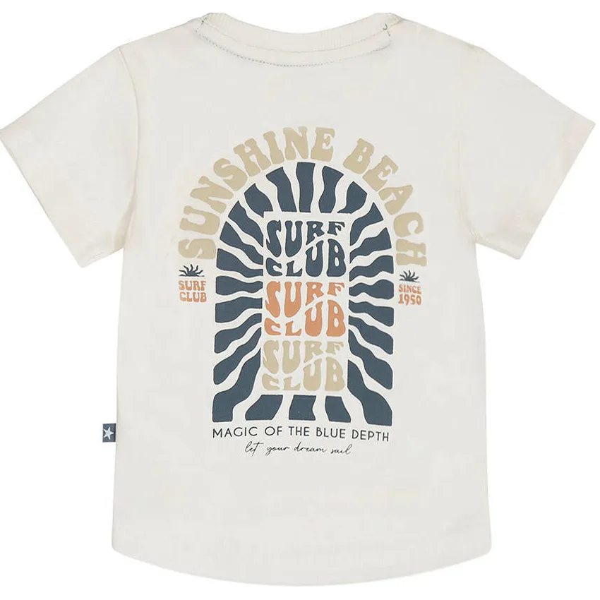 Dirkje T-shirt met backprint ecru, foto 3