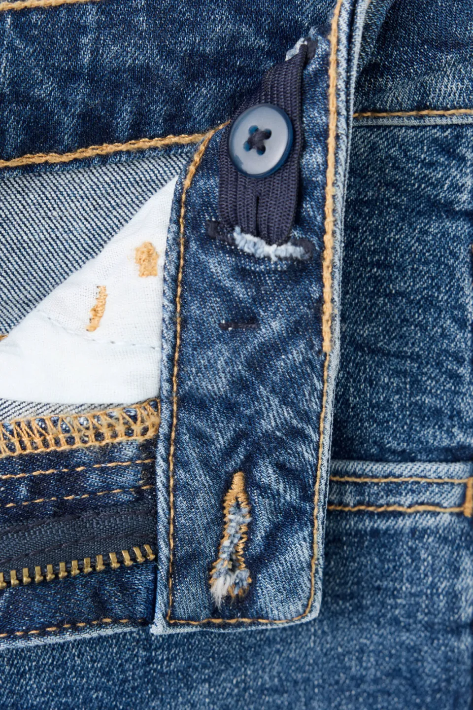 Mango Kids skinny jeans - mediumblauw, foto 3