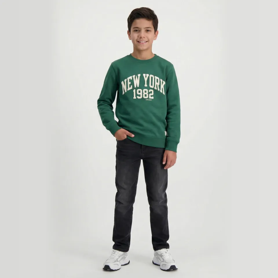 Cars sweater met print - donkergroen, foto 4