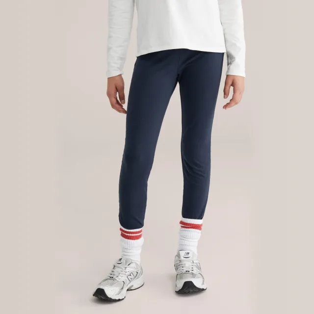 WE Fashion legging donkerblauw royal navy, foto 4
