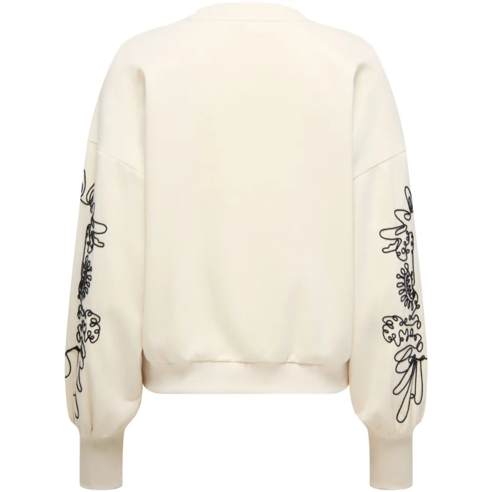 Only sweater beige, foto 3