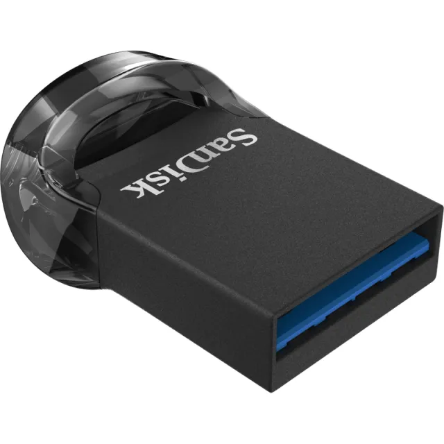 Sandisk Ultra Fit USB 3.1 64 GB usb-stick zwart