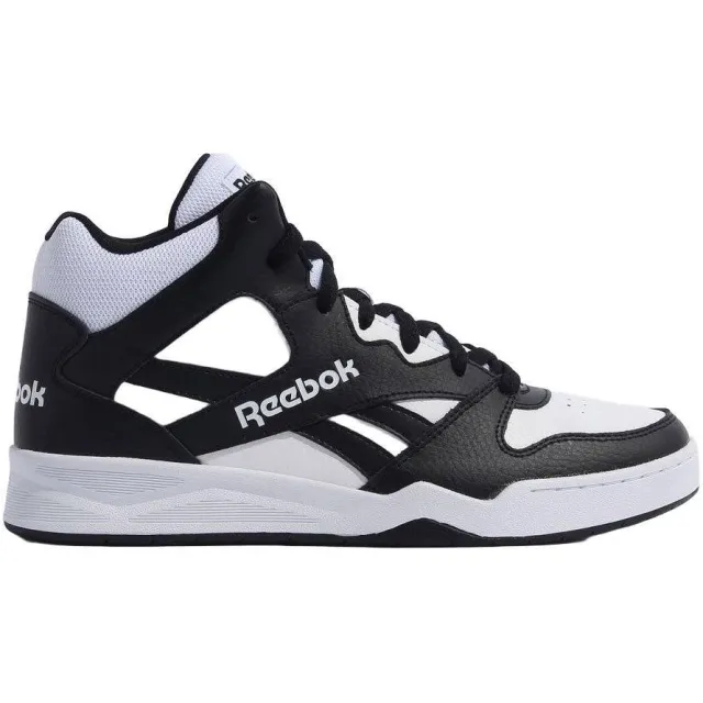 Reebok BB4500 Court 2 leren sneakers - zwart/wit
