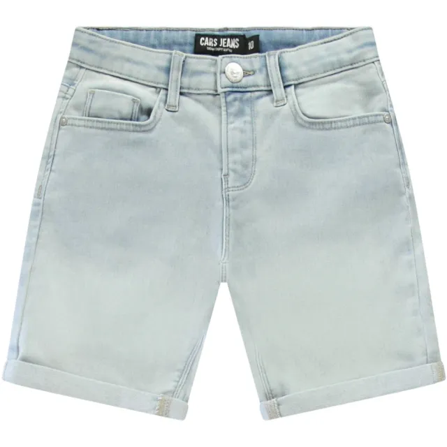 Cars denim regular short lichtblauw Stone Bleached Used